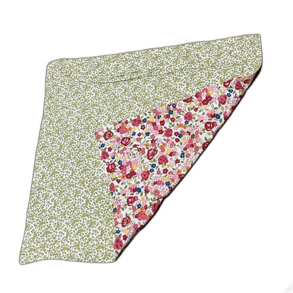 POTTERY BARN Pillow Euro Sham Floral  Flowers Colorful 29 x 30 inches - Picture 2 of 7